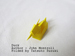 alt : Photo Origami Duck, Author : John Montroll, Folded by Tatsuto Suzuki